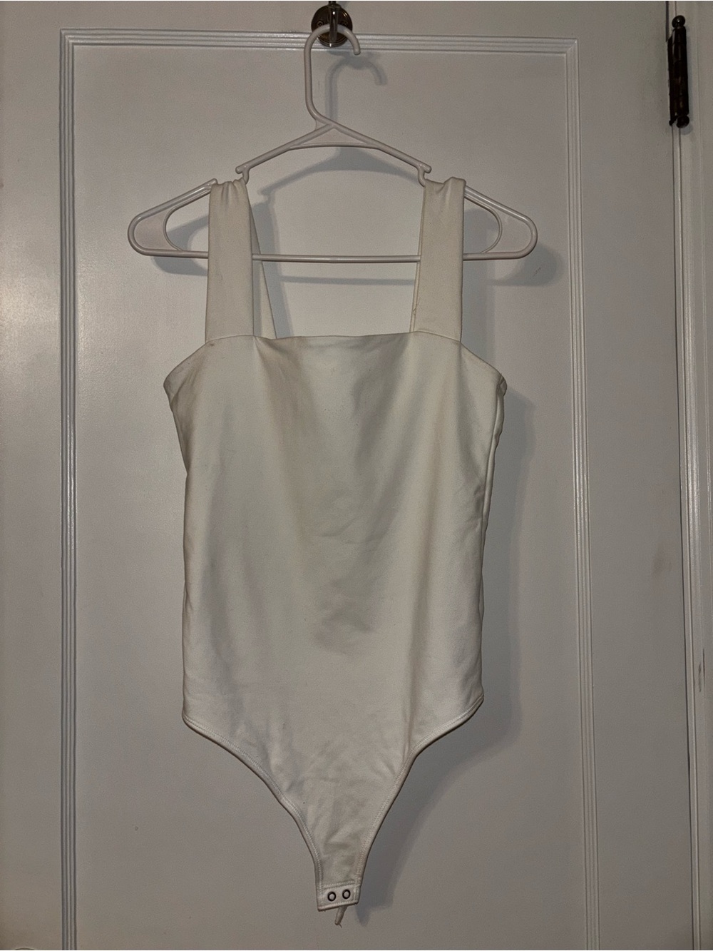 Abercrombie & Fitch Cream Girls One-Piece Bodysuit